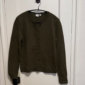 GAP Dark Green Women's Cardigan